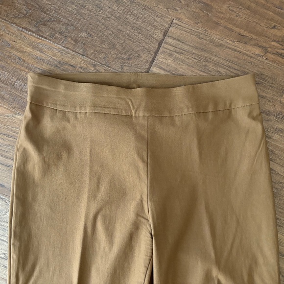 Chico's Size 3 Brown Pull On Dress Career Straight Leg Pants Women's Siz… - Picture 6 of 10
